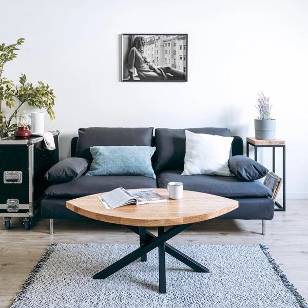 Wuders Konferenční stolek Foglar Odstín kovu: Černý matný práškový lak - 9005 FS